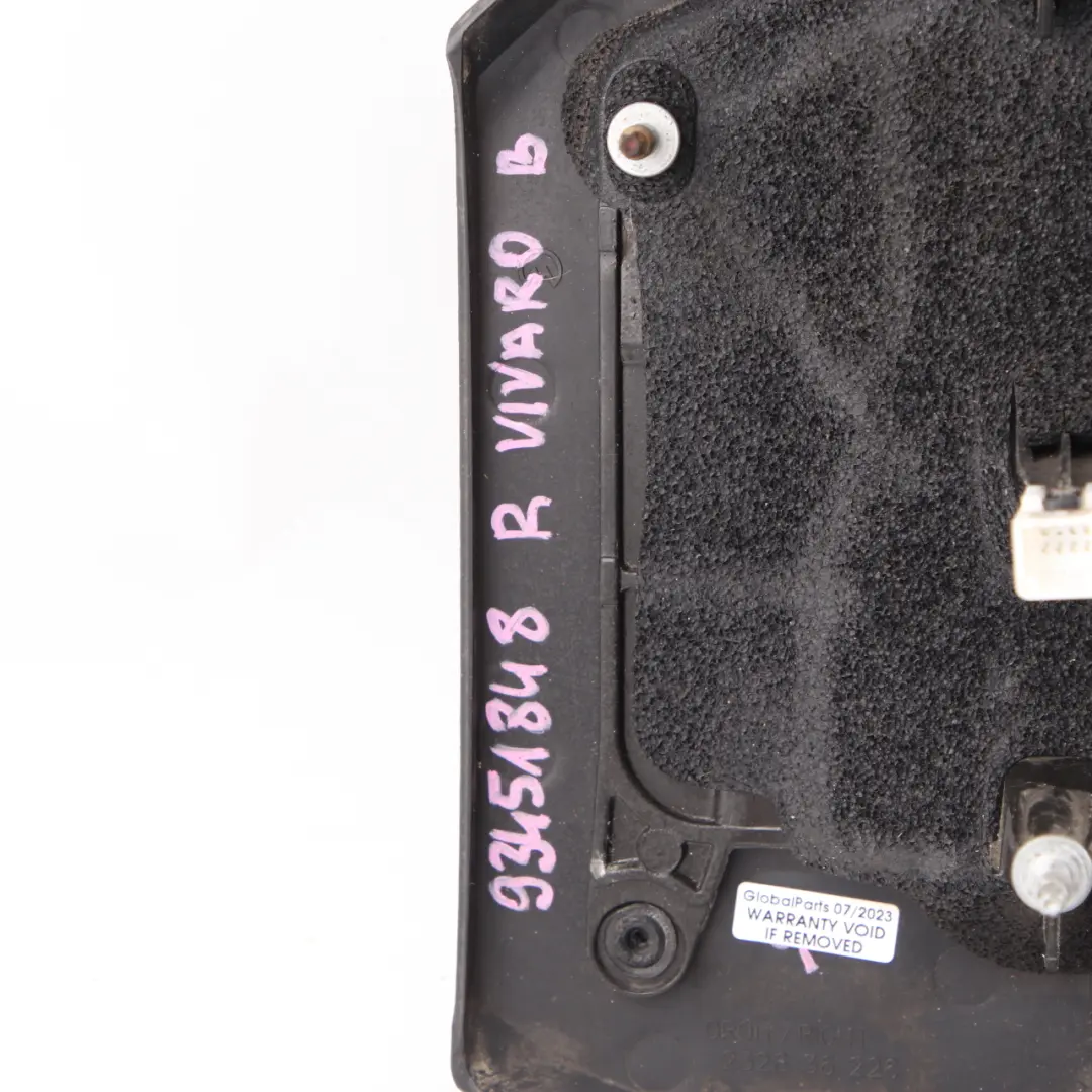 Wing Mirror Door Right O/S Primed Outside to Opel Vivaro B with Part number 9345184 Opel Vivaro B Wing Mirror Door Right O/S Primed Outside - SKU rhd-9345184 - Part number 9345184