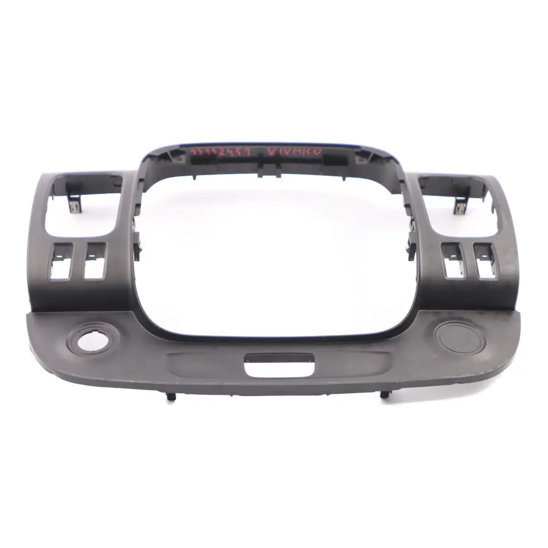 Renault Trafic Vauxhall Vivaro Dashboard Trim Air Vent Cover Frame - SKU rhd-93452451 - Part number 93452451
