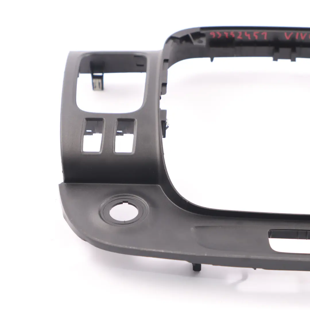 Dashboard Trim Air Vent Cover Frame to Renault Trafic Vauxhall Vivaro with Part number 93452451 Renault Trafic Vauxhall Vivaro Dashboard Trim Air Vent Cover Frame - SKU rhd-93452451 - Part number 93452451