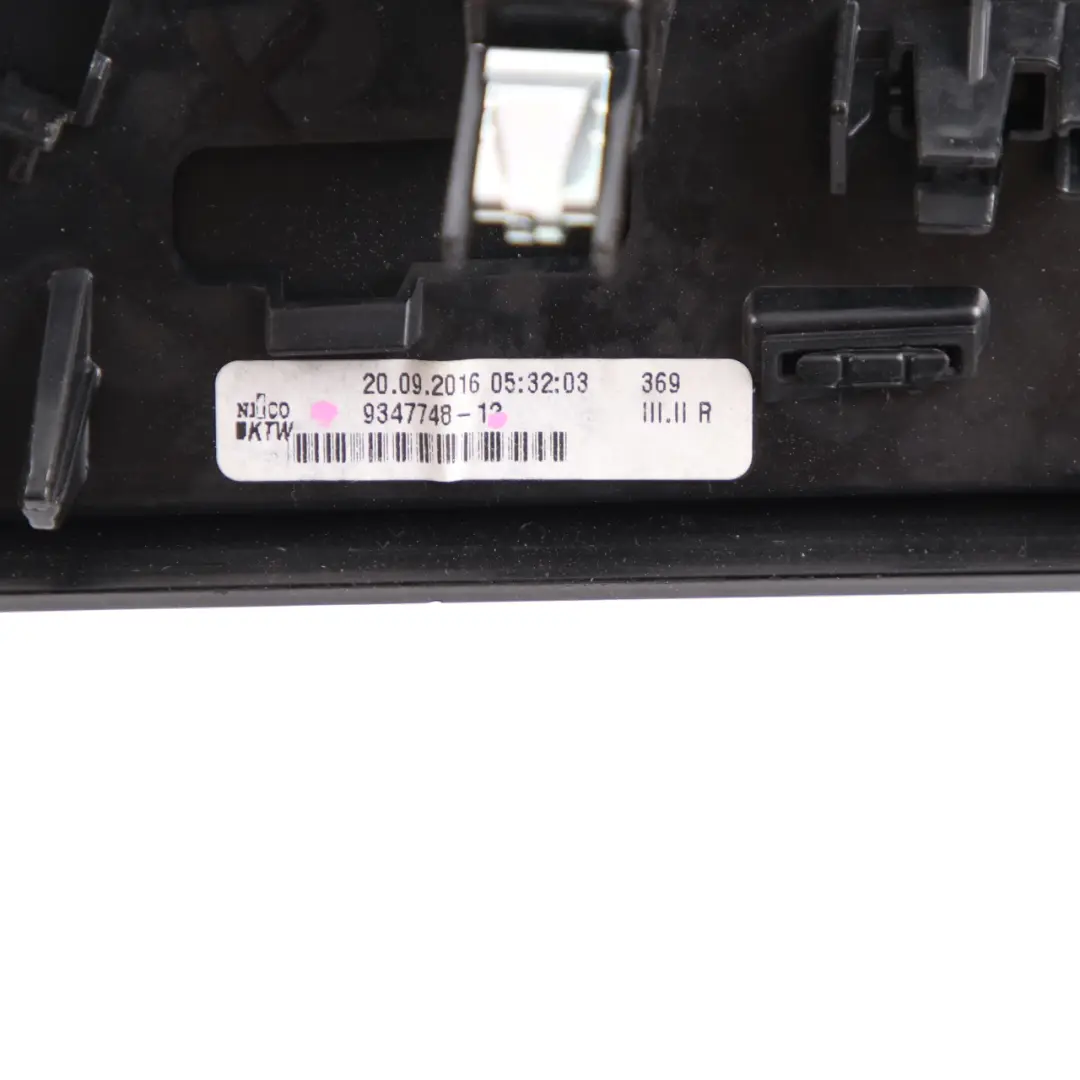  Dashboard Cover BMW X1 F48 Trim Dash Panel Left N/S Perlglanz Chrom - SKU rhd-9347748 - Part number 9347748