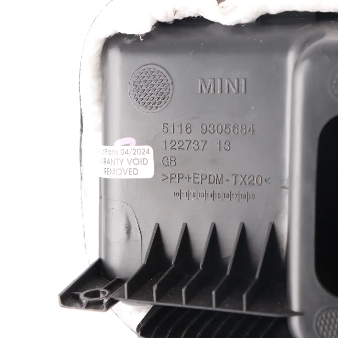  Glove Box Mini Clubman F54 Interior Storage Glove Box Black Schwarz - SKU rhd-9348062 - Part number 9348062