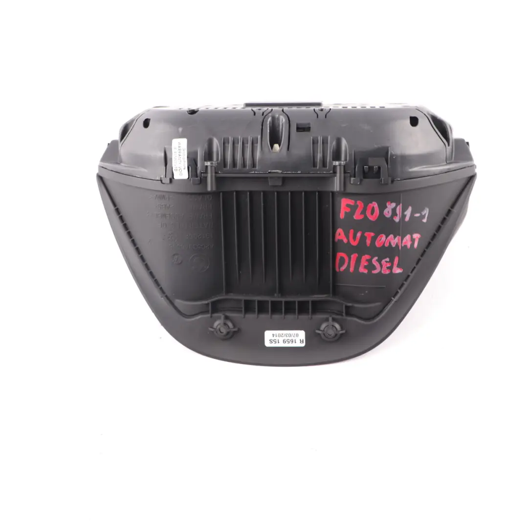  Instrument Cluster BMW F20 F21 Diesel Speedo Meter Clocks Automatic - SKU rhd-9350113 - Part number 9350113