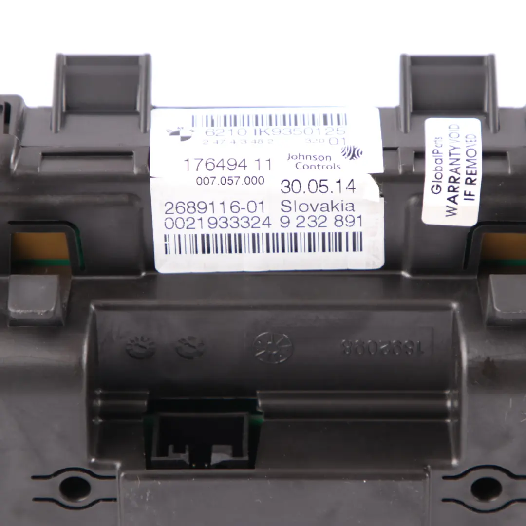 Instrument Cluster BMW F20 F21 F22 Diesel Speedo Clocks MPH Manual to with Part number 9350125 Instrument Cluster BMW F20 F21 F22 Diesel Speedo Clocks MPH Manual - SKU rhd-9350125 - Part number 9350125