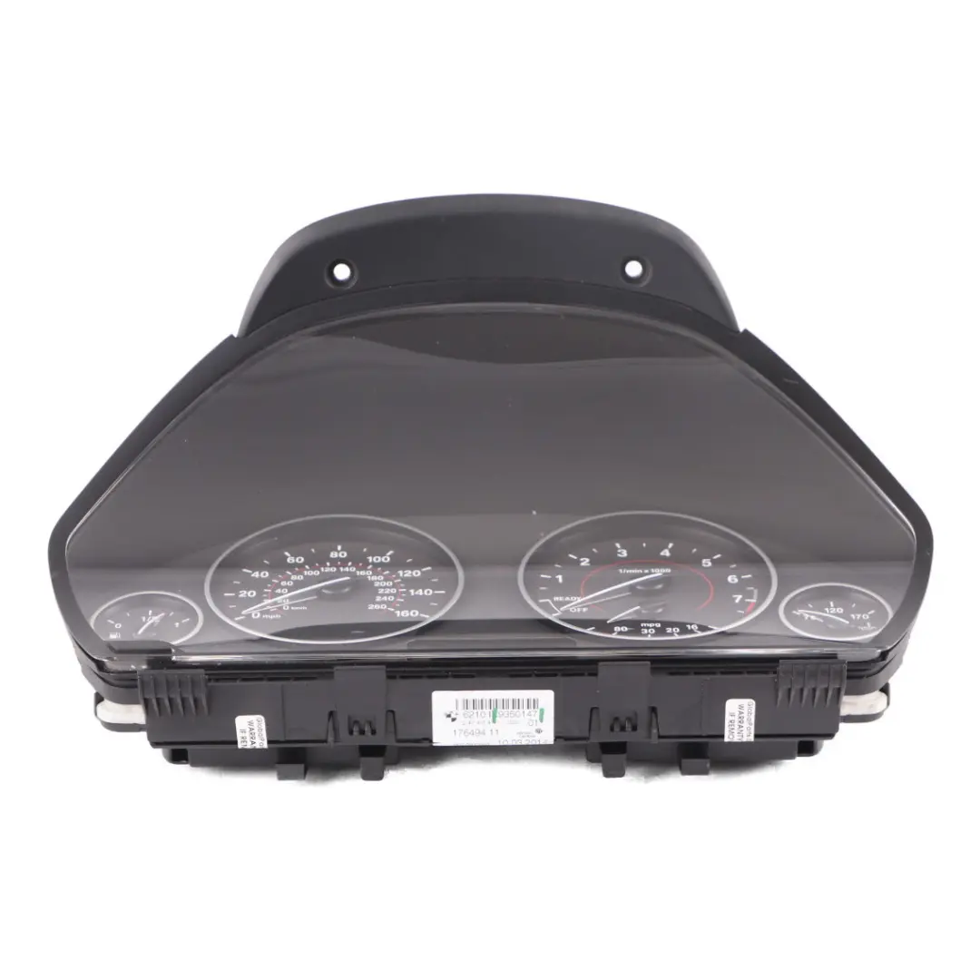  Instrument Cluster BMW F30 F31 Petrol Speedo Clocks Meter Automatic - SKU rhd-9350147 - Part number 9350147