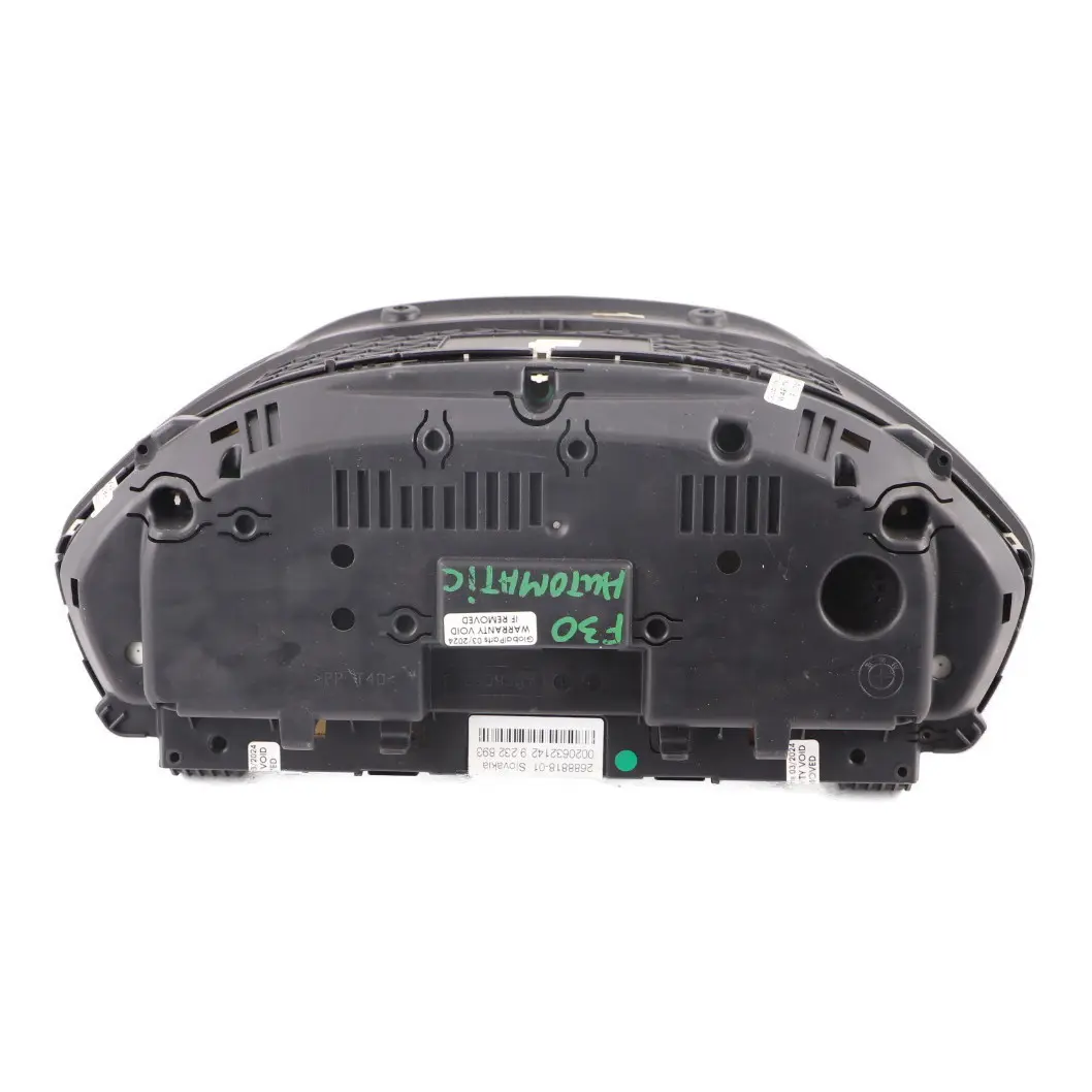  Instrument Cluster BMW F30 F31 Petrol Speedo Clocks Meter Automatic - SKU rhd-9350147 - Part number 9350147