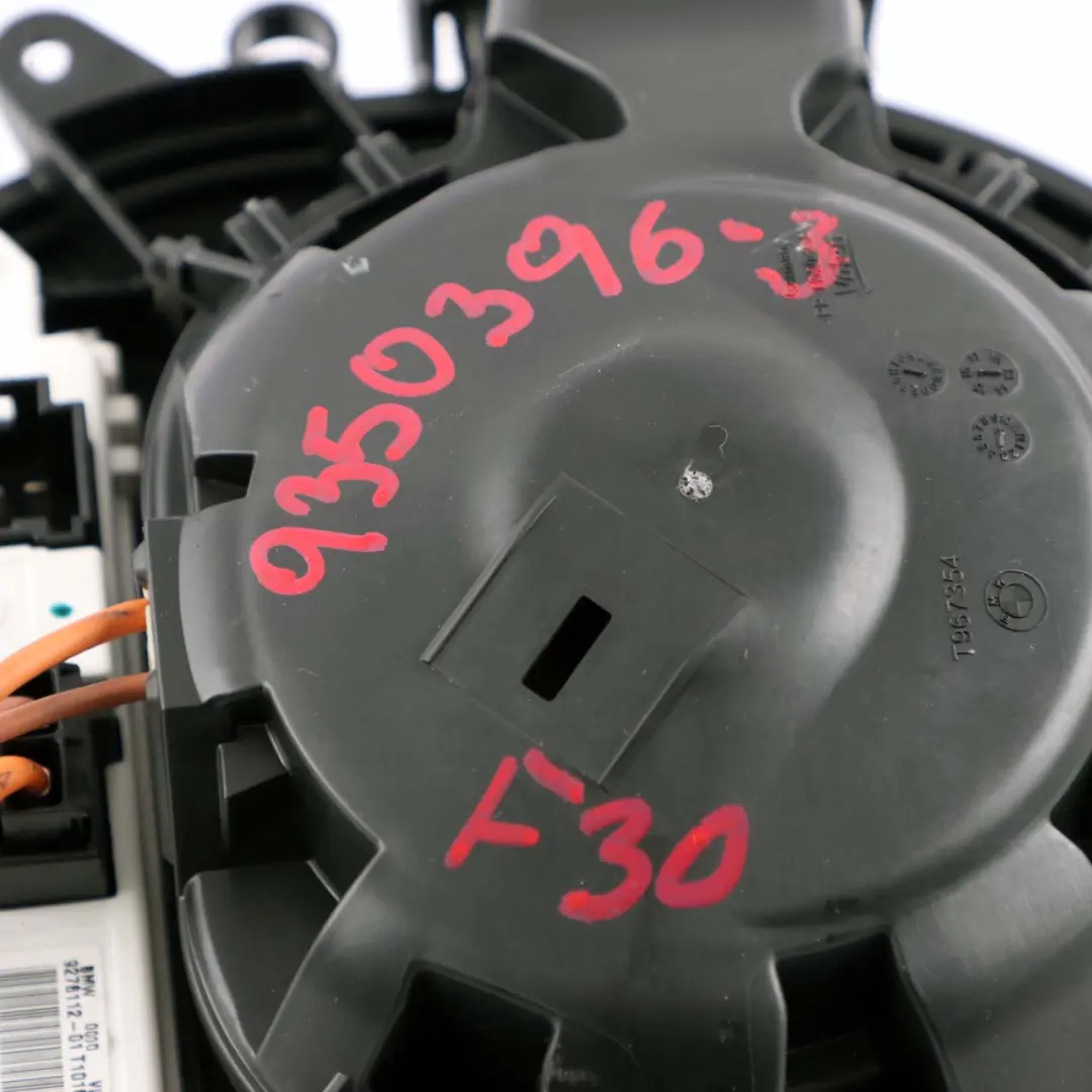 Heater Fan Blower Unit Air Conditioning to BMW 1 3 F20 F21 F30 F31 3 with Part number 9350396 BMW 1 3 F20 F21 F30 F31 3 Heater Fan Blower Unit Air Conditioning - SKU rhd-9350396-3 - Part number 9350396