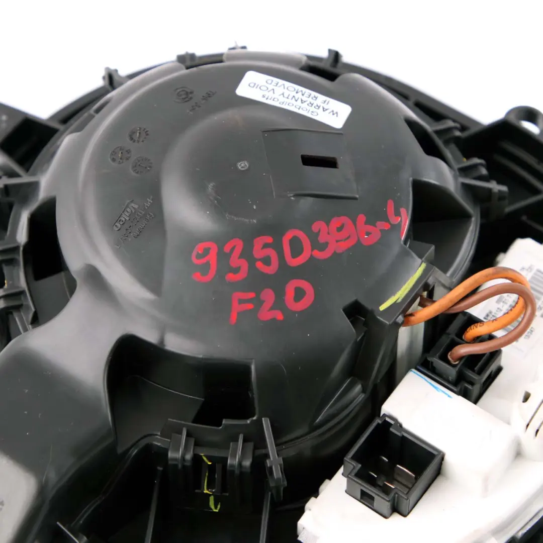 Heater Fan Blower Unit Air Conditioning to BMW 1 3 F20 F21 F30 F31 4 with Part number 9350396 BMW 1 3 F20 F21 F30 F31 4 Heater Fan Blower Unit Air Conditioning - SKU rhd-9350396-4 - Part number 9350396