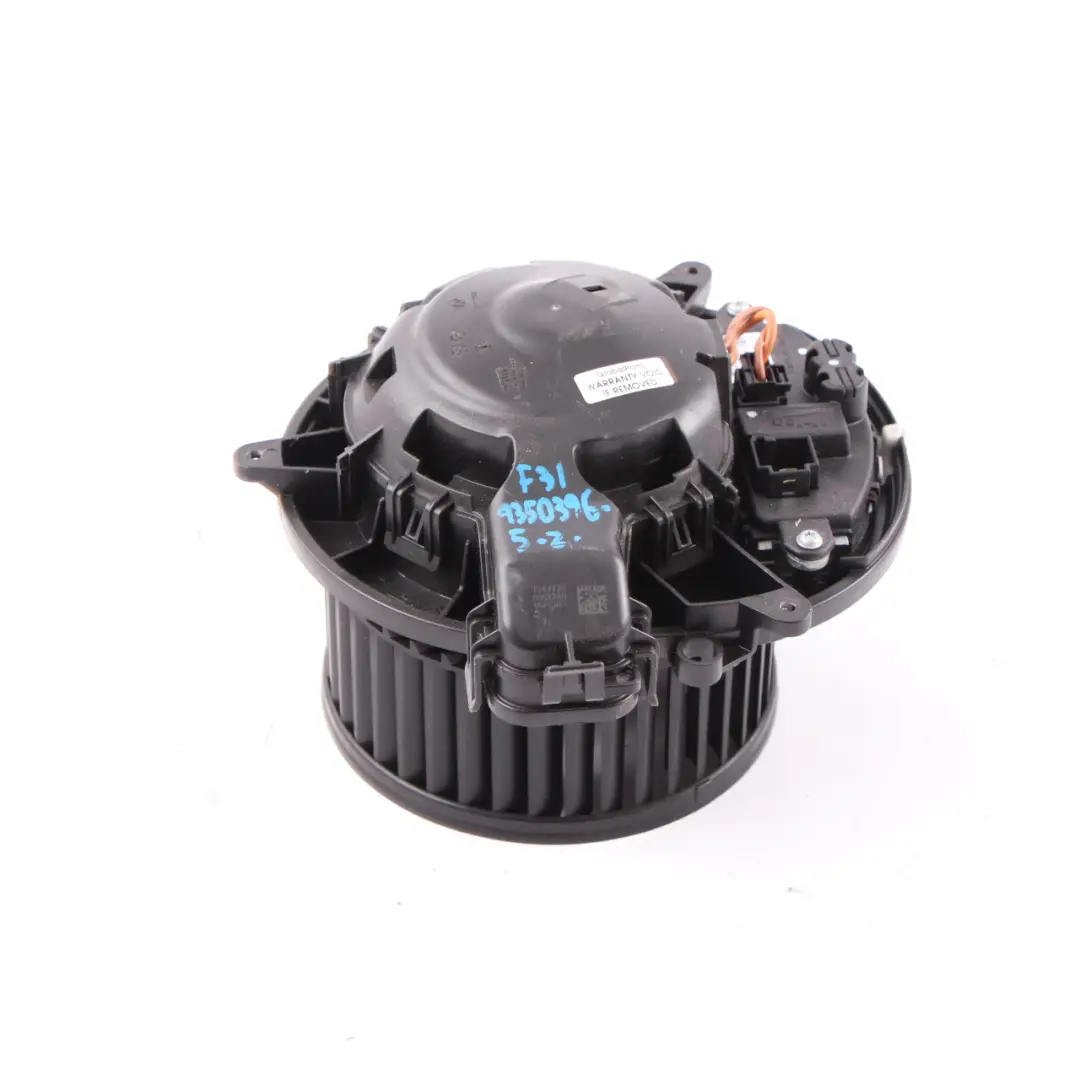  Heater Blower BMW F20 F21 F30 F31 Fan Unit Air Conditioning Motor 9319919 - SKU rhd-9350396-5 - Part number 9350396