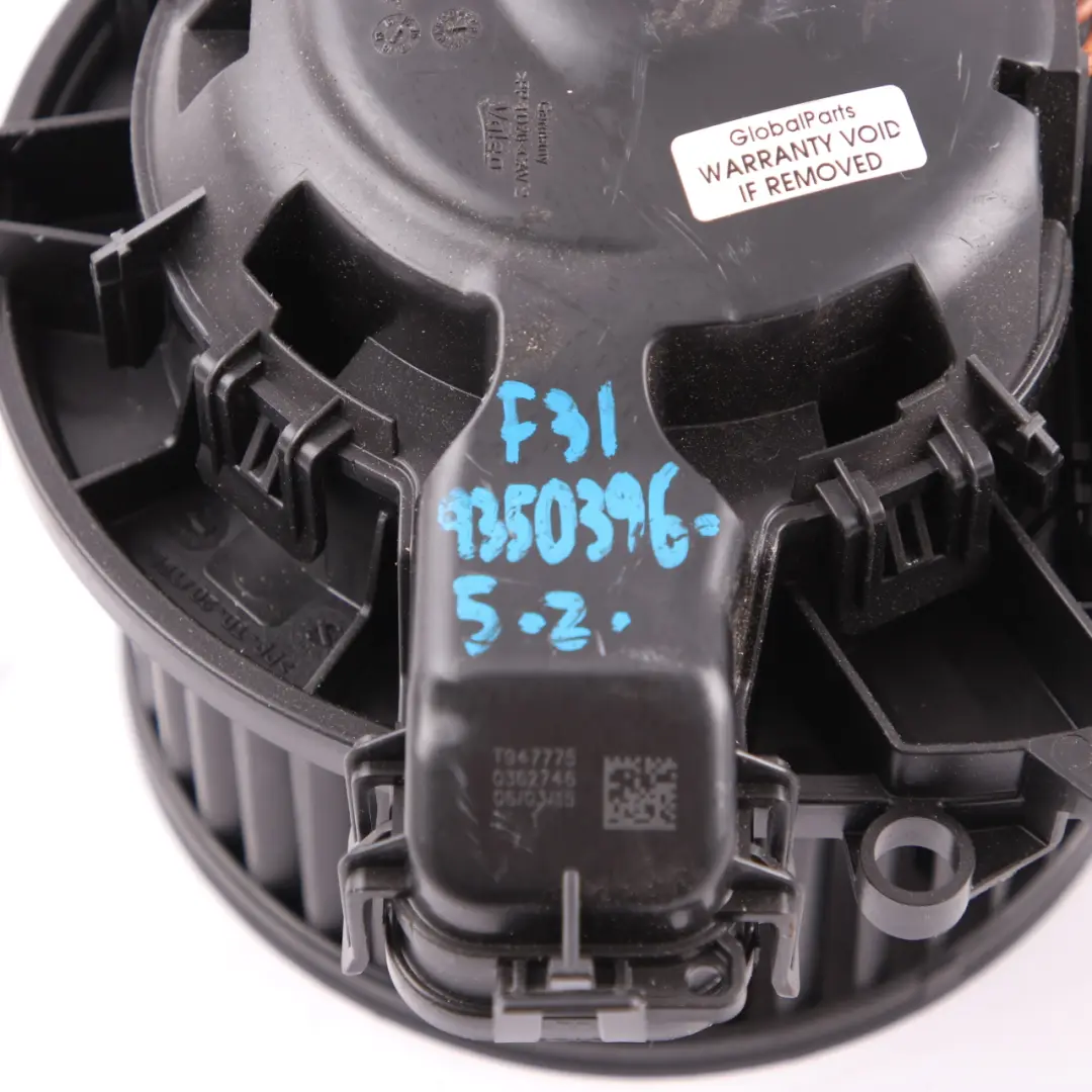 Heater Blower BMW F20 F21 F30 F31 Fan Unit Air Conditioning Motor 9319919 to with Part number 9350396 Heater Blower BMW F20 F21 F30 F31 Fan Unit Air Conditioning Motor 9319919 - SKU rhd-9350396-5 - Part number 9350396