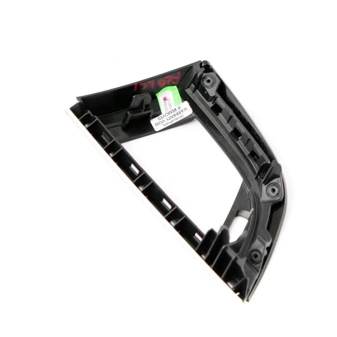  Dashboard Trim BMW F20 F21 LCI F22 I-panel Cover Black High Gloss Oxide Silver - SKU rhd-9353064 - Part number 9353064