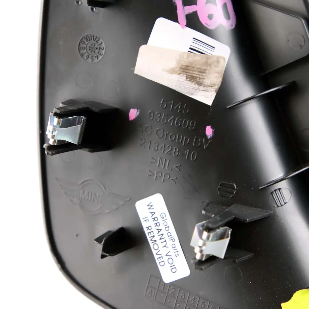 Mini Countryman F60 Dashboard Trim Cover Panel Bottom Passenger Right - SKU rhd-9354609 - Part number 9354609