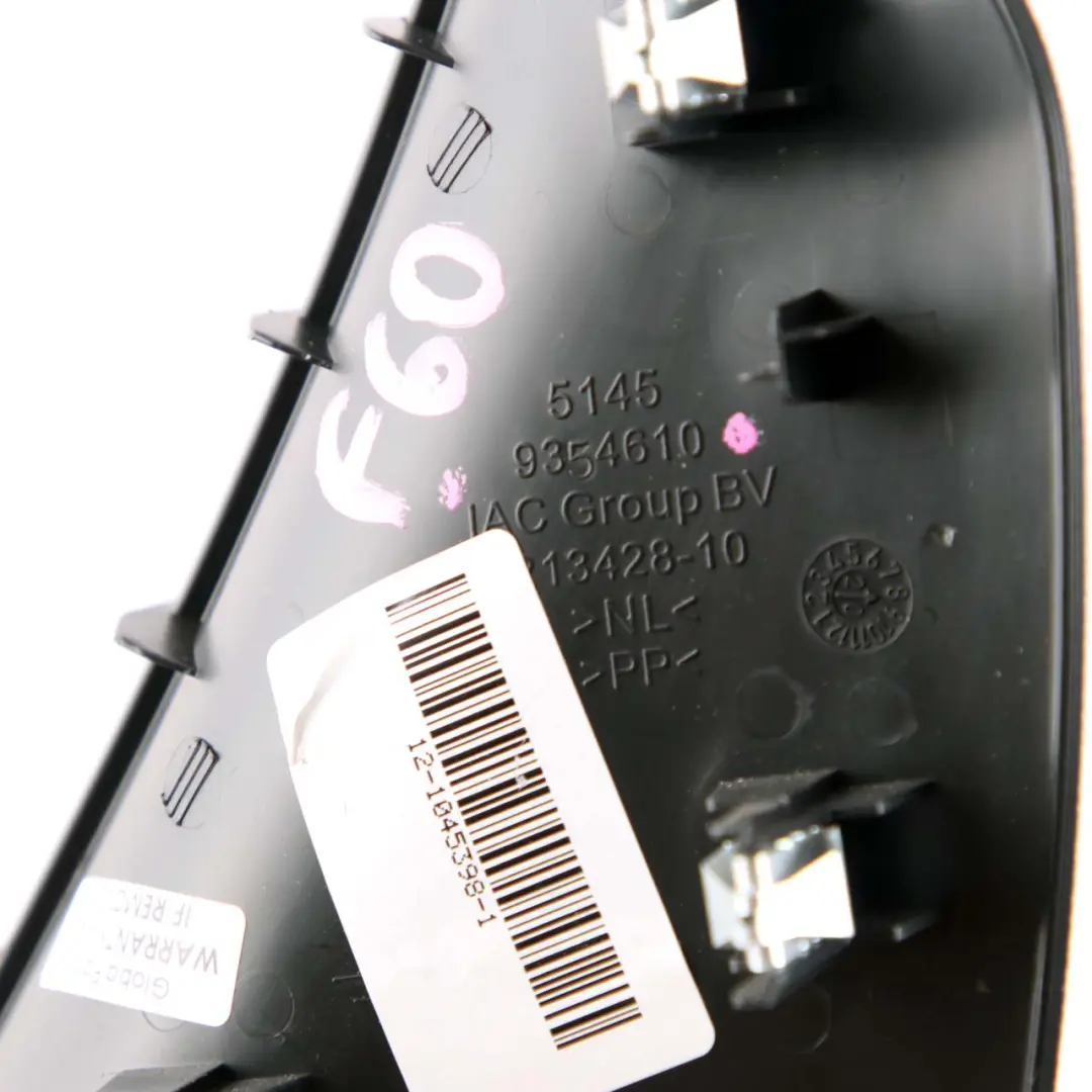 Dashboard Trim Cover Panel Bottom Driver's Side Left to Mini Countryman F60 with Part number 9354610 Mini Countryman F60 Dashboard Trim Cover Panel Bottom Driver's Side Left - SKU rhd-9354610 - Part number 9354610