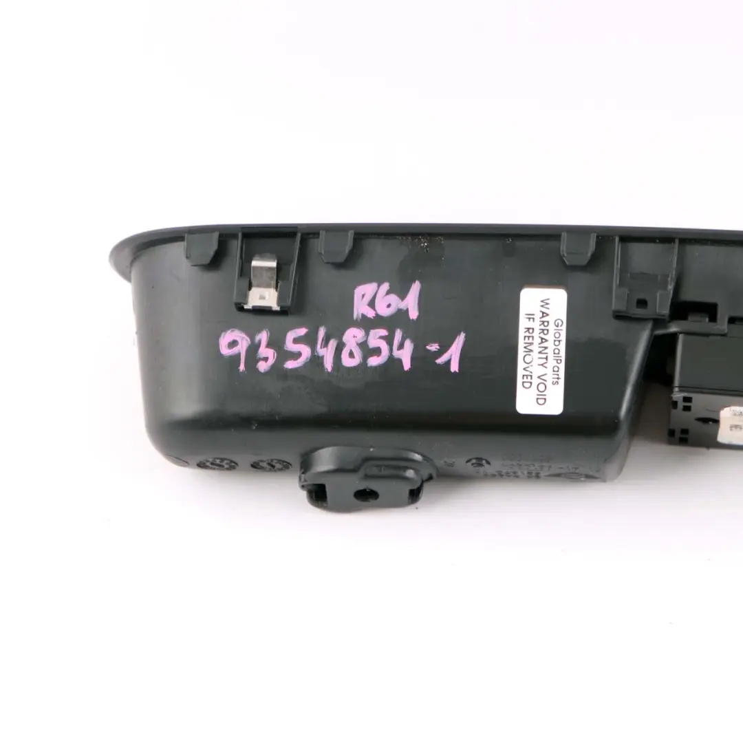 Window Lifter Switch Mini F56 R61 1 Driver's Side Right O/S Power Fold to with Part number 9354854 Window Lifter Switch Mini F56 R61 1 Driver's Side Right O/S Power Fold - SKU rhd-9354854-1 - Part number 9354854