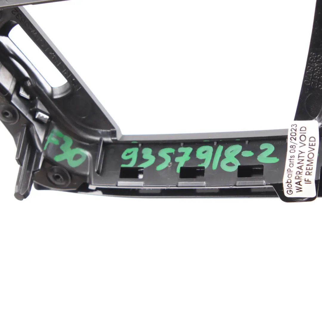 BMW F30 F31 F32 Trim Panel Black Dashboard Decor Piano Black - SKU rhd-9357918-2 - Part number 9357918