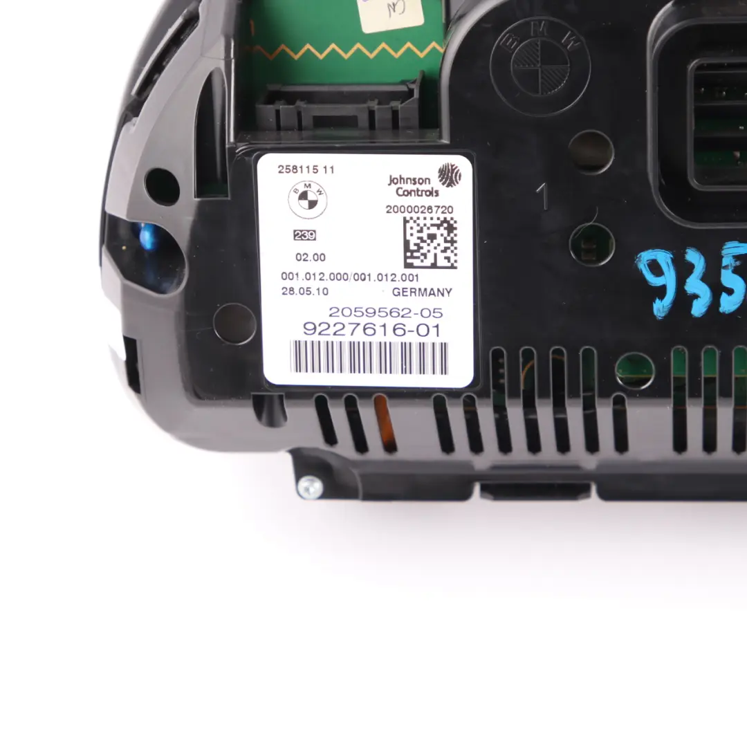 Instrument Cluster Speedo Clocks Automatic 9227616 to BMW F10 Diesel with Part number 9358983 BMW F10 Diesel Instrument Cluster Speedo Clocks Automatic 9227616 - SKU rhd-9358983-2 - Part number 9358983