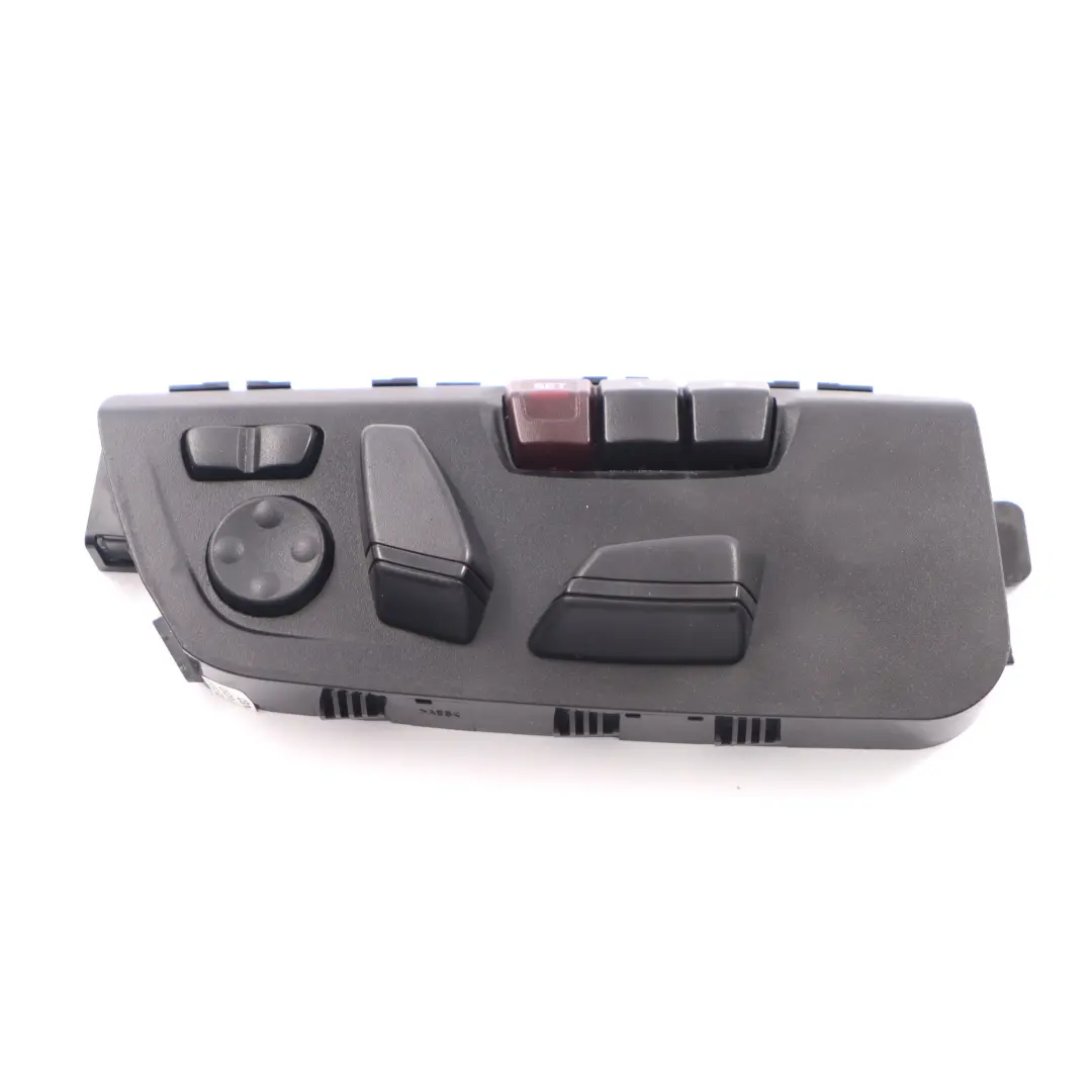 Switch BMW F20 F30 F31 X3 F25 Front Right O/S Adjustment Memory to Seat with Part number 9359834 Seat Switch BMW F20 F30 F31 X3 F25 Front Right O/S Adjustment Memory - SKU rhd-9359834 - Part number 9359834