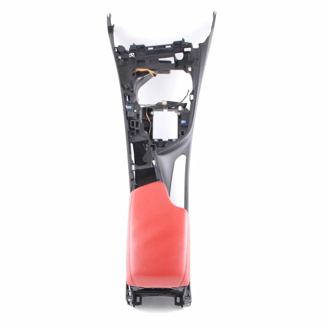  Centre Console BMW F30 F31 F32 F33 Console Armrest Black Red Leather - SKU rhd-9360531-3 - Part number 9360531