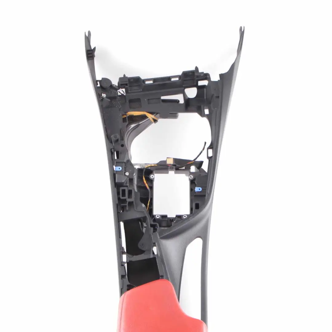  Centre Console BMW F30 F31 F32 F33 Console Armrest Black Red Leather - SKU rhd-9360531-3 - Part number 9360531