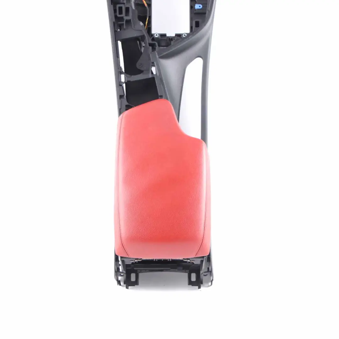  Centre Console BMW F30 F31 F32 F33 Console Armrest Black Red Leather - SKU rhd-9360531-3 - Part number 9360531