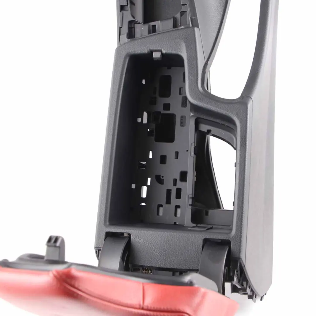  Centre Console BMW F30 F31 F32 F33 Console Armrest Black Red Leather - SKU rhd-9360531-3 - Part number 9360531