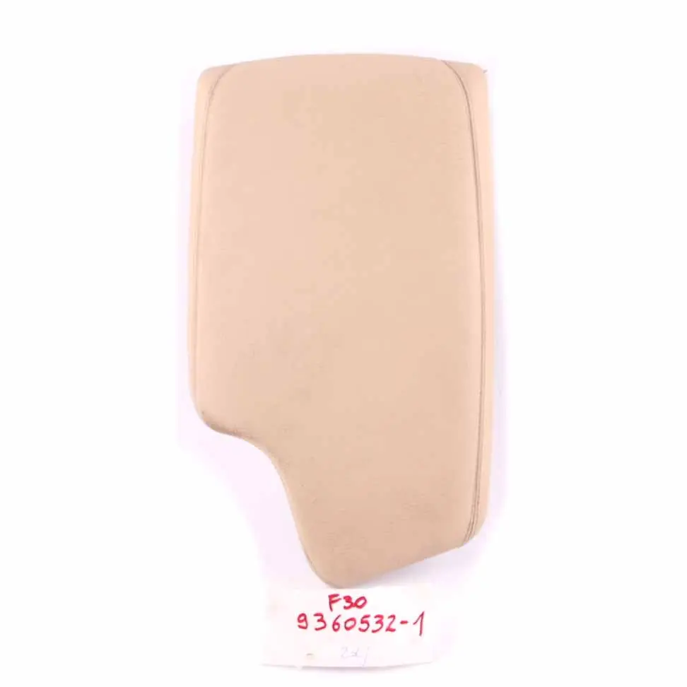  Centre Console Armrest BMW F30 F31 F32 Cover Panel Venetobeige Leather - SKU rhd-9360532-1 - Part number 9360532
