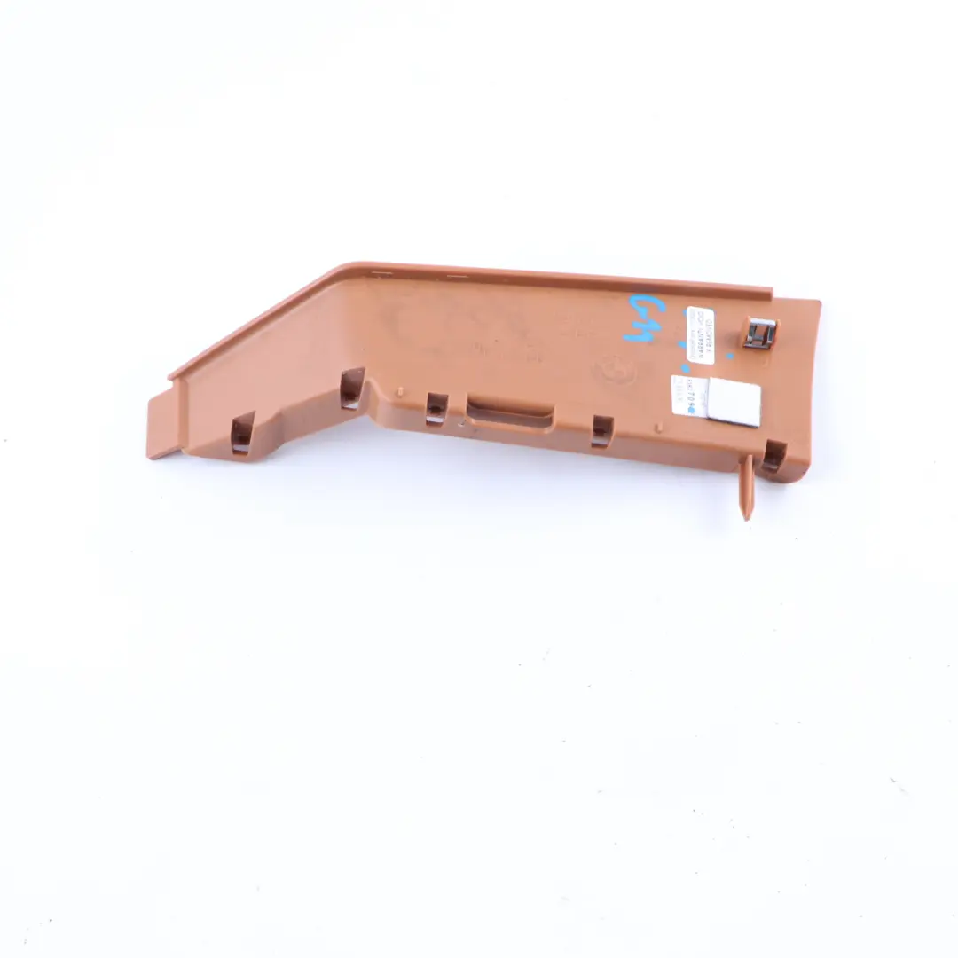 Dashboard Cover BMW G11 G15 Tunnel Passenger's Side Trim Cognac Brown 9362991 to with Part number 9363709 Dashboard Cover BMW G11 G15 Tunnel Passenger's Side Trim Cognac Brown 9362991 - SKU rhd-9363709 - Part number 9363709