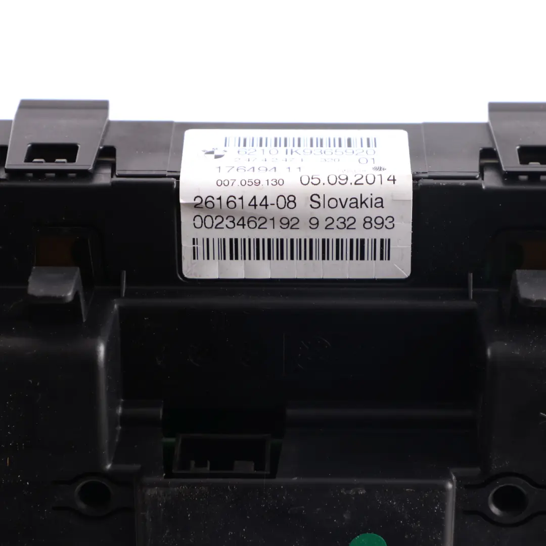 Instrument Cluster BMW F30 F31 Diesel Speedo Clocks Manual Transmission 9365920 to with Part number 9232893 Instrument Cluster BMW F30 F31 Diesel Speedo Clocks Manual Transmission 9365920 - SKU rhd-9365920 - Part number 9232893