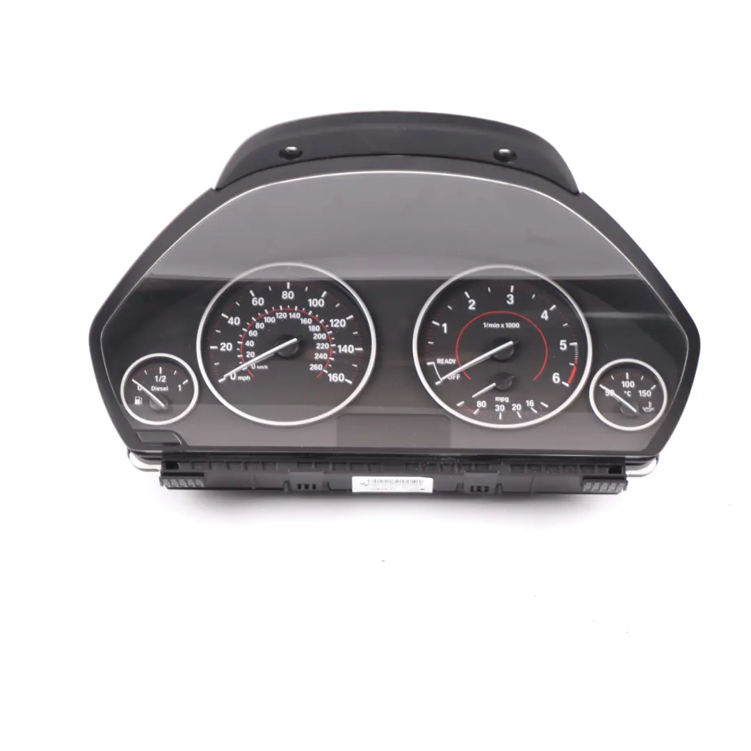 Instrument Cluster BMW F30 F31 Diesel Speedo Clocks Meter Manual MPH to with Part number 9365934 Instrument Cluster BMW F30 F31 Diesel Speedo Clocks Meter Manual MPH - SKU rhd-9365934-1 - Part number 9365934