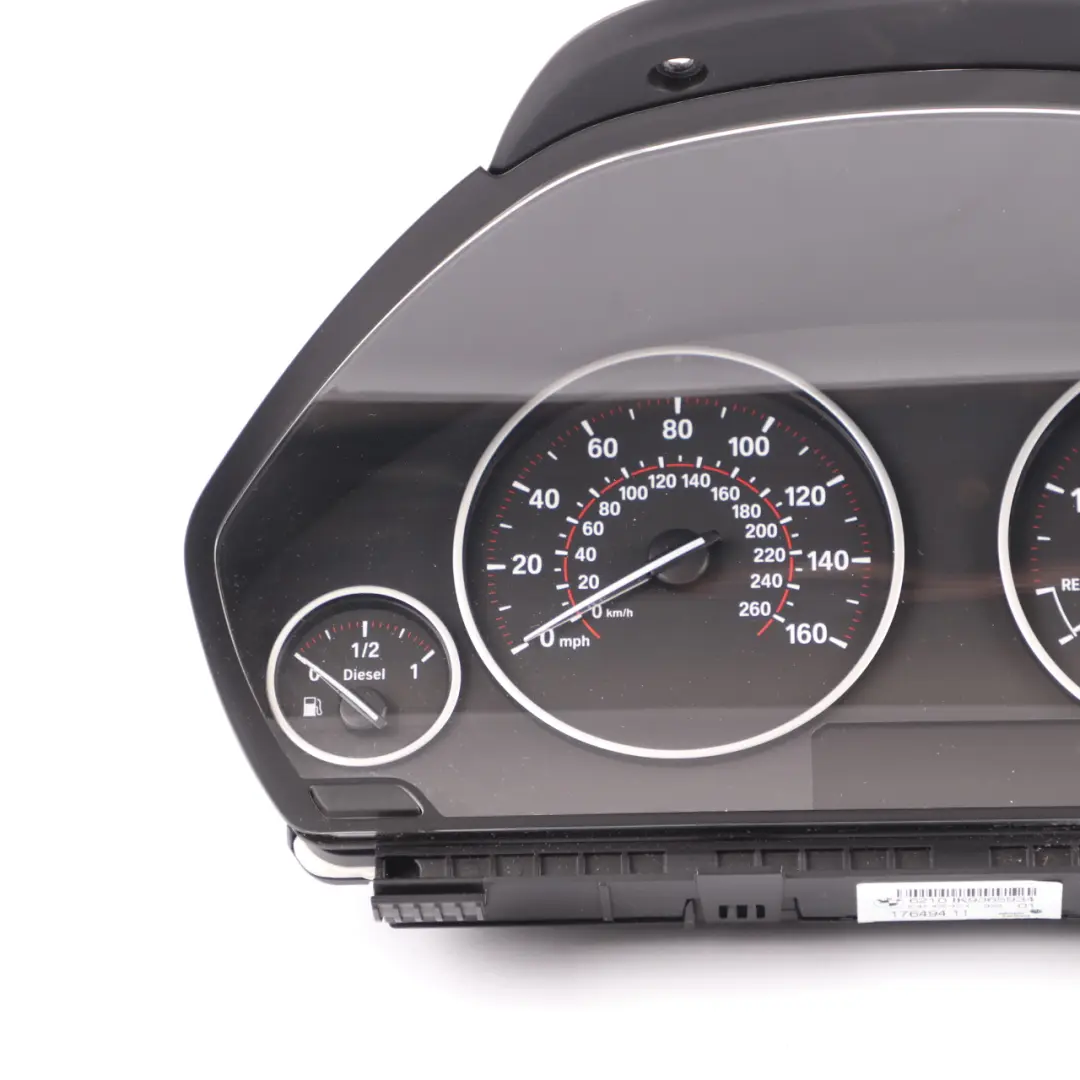 Instrument Cluster BMW F30 F31 Diesel Speedo Clocks Meter Manual MPH to with Part number 9365934 Instrument Cluster BMW F30 F31 Diesel Speedo Clocks Meter Manual MPH - SKU rhd-9365934-1 - Part number 9365934