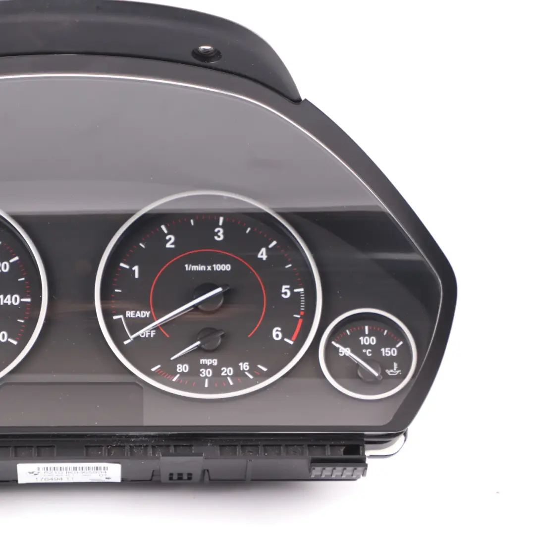 Instrument Cluster BMW F30 F31 Diesel Speedo Clocks Meter Manual MPH to with Part number 9365934 Instrument Cluster BMW F30 F31 Diesel Speedo Clocks Meter Manual MPH - SKU rhd-9365934-1 - Part number 9365934