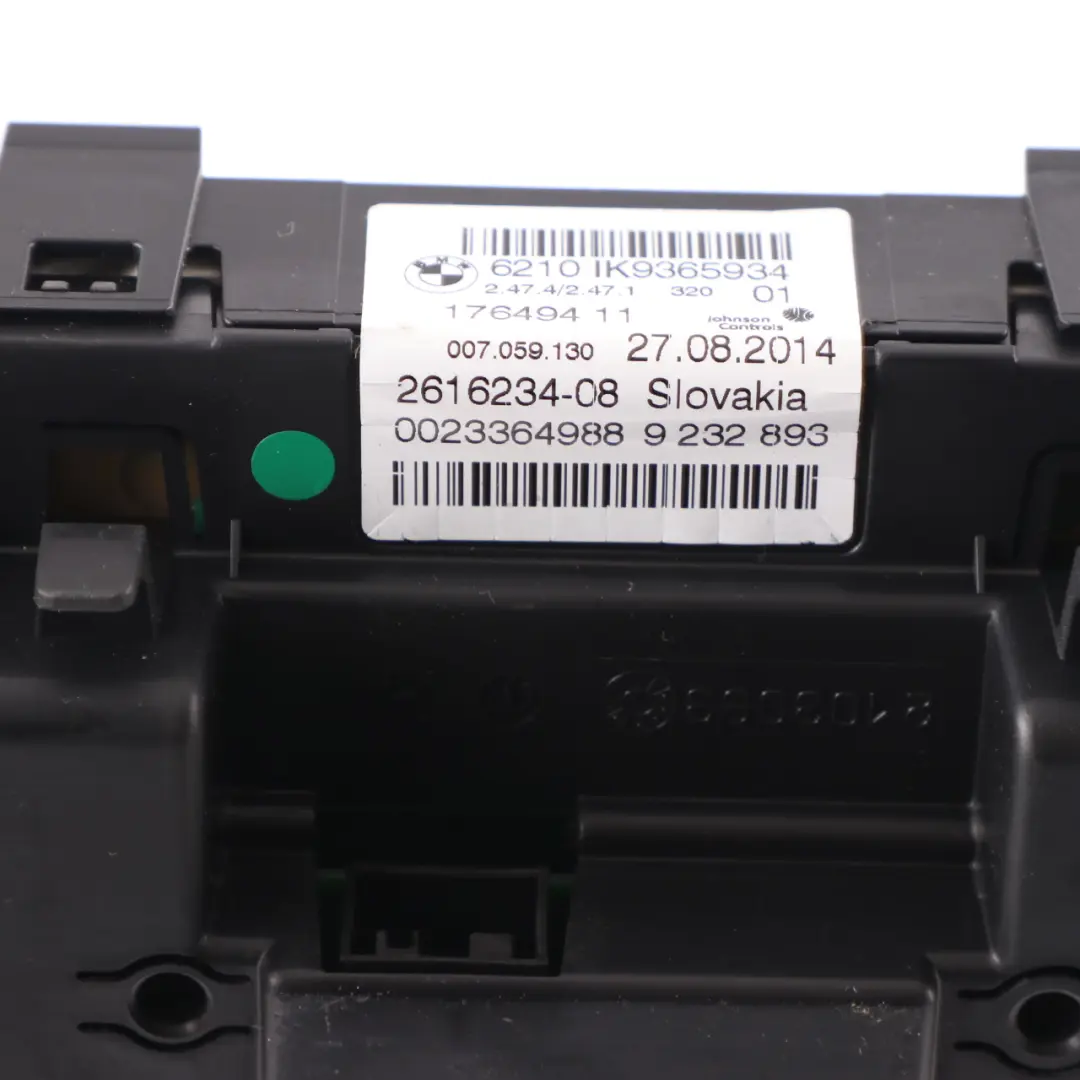  Instrument Cluster BMW F30 F31 Diesel Speedo Clocks Meter Manual MPH - SKU rhd-9365934-1 - Part number 9365934