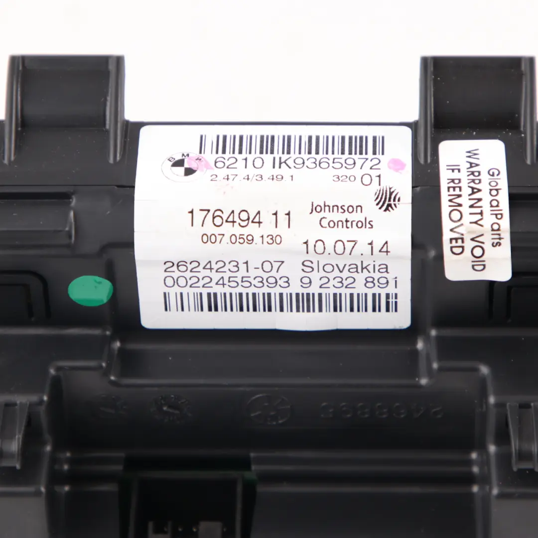 Instrument Cluster BMW F20 F21 F22 F23 Speedo Clocks Unit Manual to with Part number 9365972 Instrument Cluster BMW F20 F21 F22 F23 Speedo Clocks Unit Manual - SKU rhd-9365972 - Part number 9365972