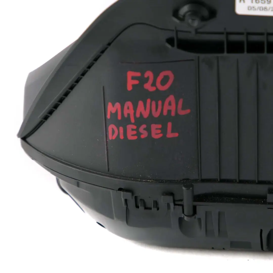 BMW 1 2 F20 F21 F22 F23 Diesel Instrument Cluster Speedo Clocks Manual - SKU rhd-9365975 - Part number 9365975