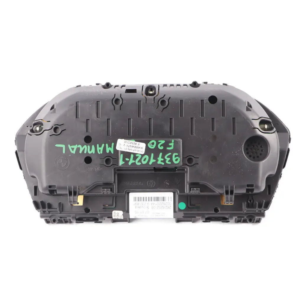  Instrument Cluster BMW F20 F21 Diesel Speedo Clocks Meter Manual - SKU rhd-9371021-1 - Part number 9371021