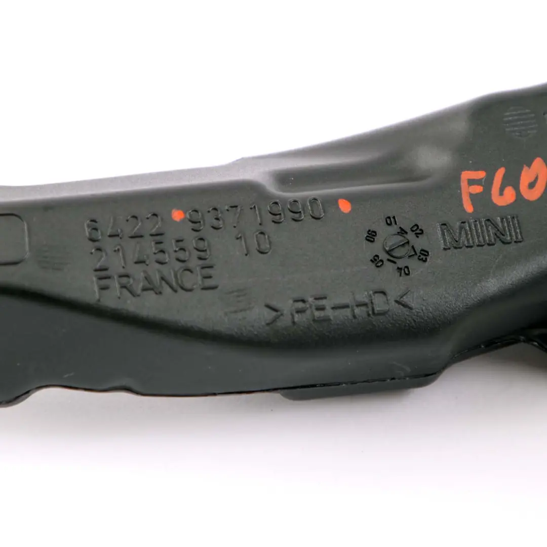 Left N/S Floor Heater Duct Air Part to Mini Countryman F60 with Part number 9371990 Mini Countryman F60 Left N/S Floor Heater Duct Air Part - SKU rhd-9371990 - Part number 9371990