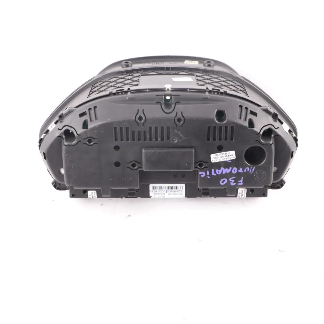  Instrument Cluster BMW F30 F31 Petrol Speedo Clocks Meter Automatic - SKU rhd-9372483 - Part number 9372483