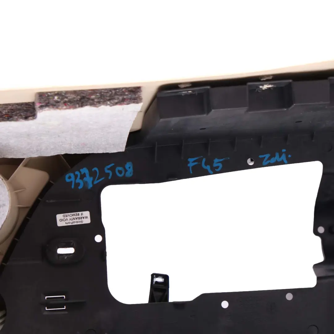 Centre Console Storage Tray Panel Cup Holder Trim Cover Beige to BMW F45 with Part number 9372508 BMW F45 Centre Console Storage Tray Panel Cup Holder Trim Cover Beige - SKU rhd-9372508 - Part number 9372508