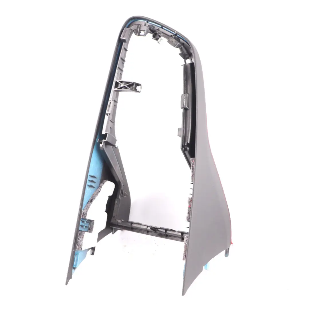 BMW F45 Centre Console Housing Surround Frame Cover Trim Panel Leather Black - SKU rhd-9372532 - Part number 9372532