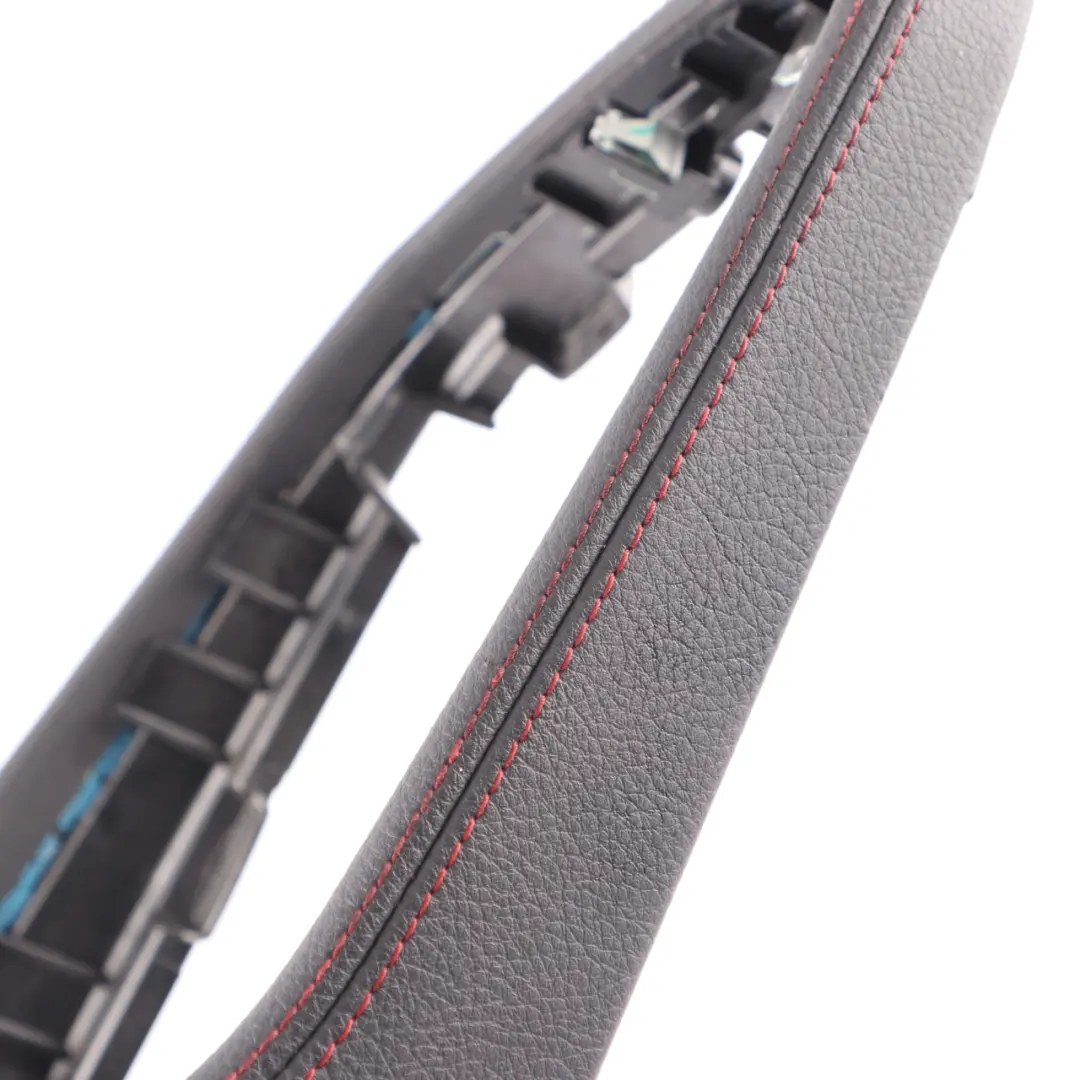BMW F45 Centre Console Housing Surround Frame Cover Trim Panel Leather Black - SKU rhd-9372532 - Part number 9372532