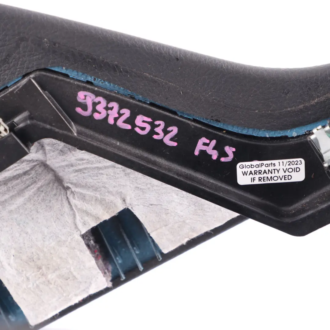 BMW F45 Centre Console Housing Surround Frame Cover Trim Panel Leather Black - SKU rhd-9372532 - Part number 9372532