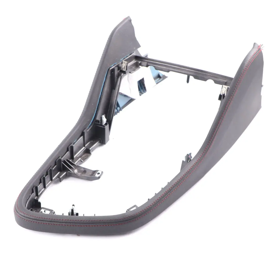 Centre Console Housing Surround Frame Cover Trim Panel Leather Black to BMW F45 with Part number 9372532 BMW F45 Centre Console Housing Surround Frame Cover Trim Panel Leather Black - SKU rhd-9372532 - Part number 9372532