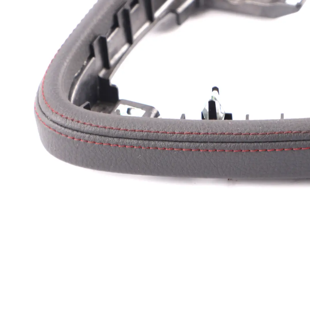 BMW F45 Centre Console Housing Surround Frame Cover Trim Panel Leather Black - SKU rhd-9372532 - Part number 9372532