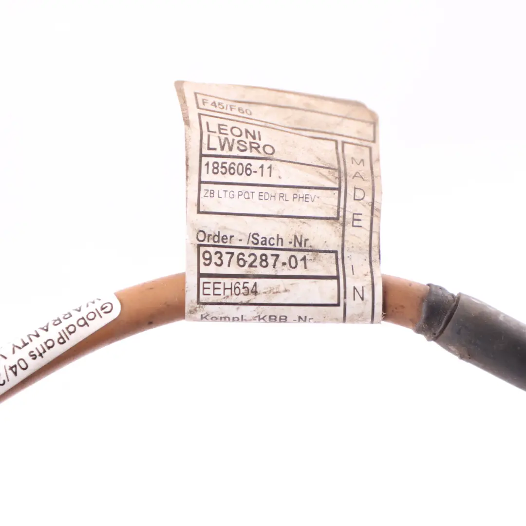 Auxiliary Heater Line Pipe Cable to BMW F45 Electric with Part number 9376287 BMW F45 Electric Auxiliary Heater Line Pipe Cable - SKU rhd-9376287 - Part number 9376287