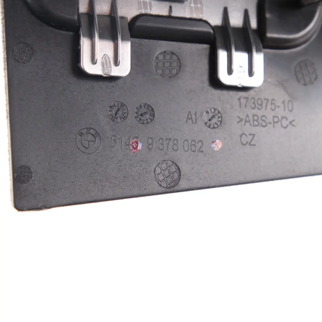 Glove Box Trim BMW G30 G31 Air Freshener Cover Storage Trim to with Part number 9378062 Glove Box Trim BMW G30 G31 Air Freshener Cover Storage Trim - SKU rhd-9378062 - Part number 9378062