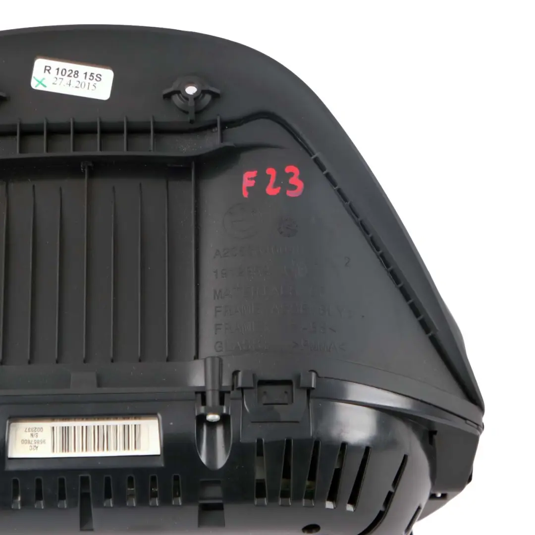 Instrument Cluster Speedo Clocks MPH Automatic to BMW 1 2 Series F20 F21 F22 with Part number 9379960 BMW 1 2 Series F20 F21 F22 Instrument Cluster Speedo Clocks MPH Automatic - SKU rhd-9379960-1 - Part number 9379960