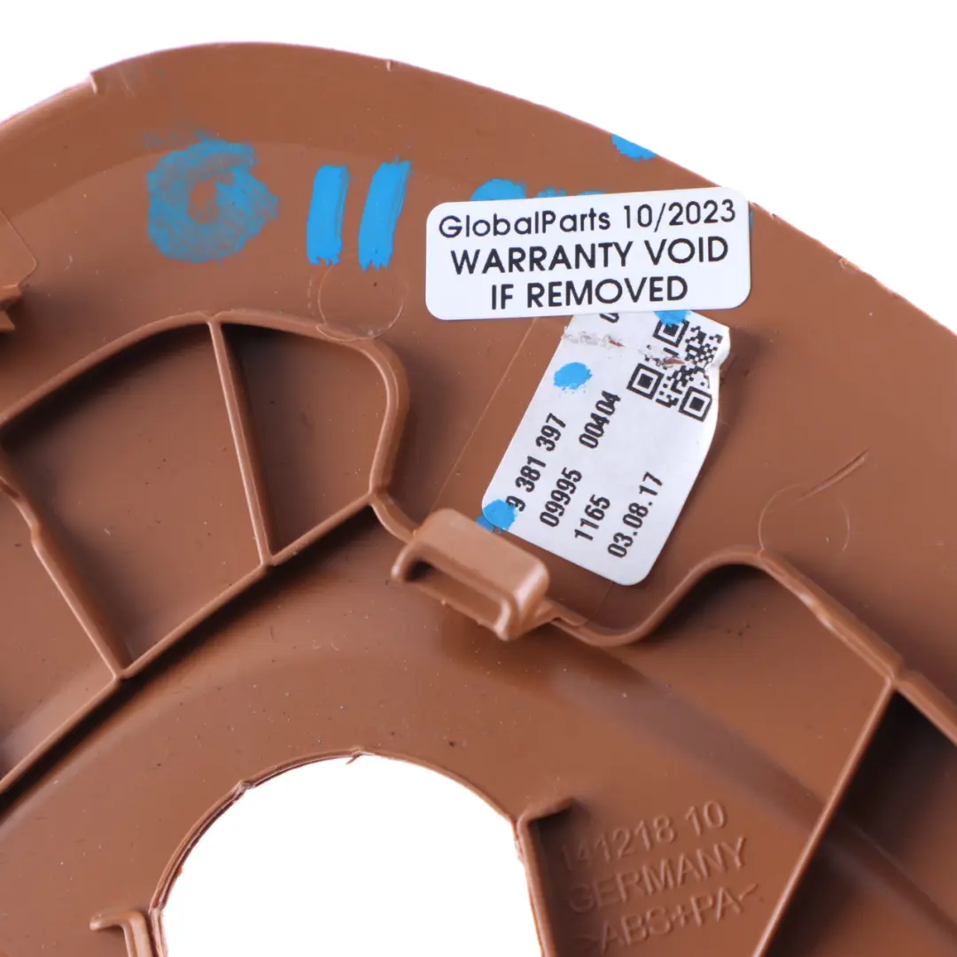 Dashboard Side Cover Front Left N/S Panel Trim Cognac Brown to BMW G11 with Part number 9381397 BMW G11 Dashboard Side Cover Front Left N/S Panel Trim Cognac Brown - SKU rhd-9381397 - Part number 9381397