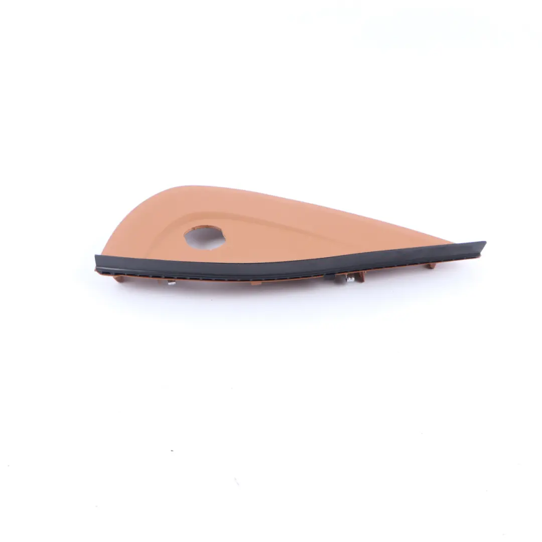 Dashboard Side Cover Front Left N/S Panel Trim Cognac Brown to BMW G11 with Part number 9381397 BMW G11 Dashboard Side Cover Front Left N/S Panel Trim Cognac Brown - SKU rhd-9381397 - Part number 9381397
