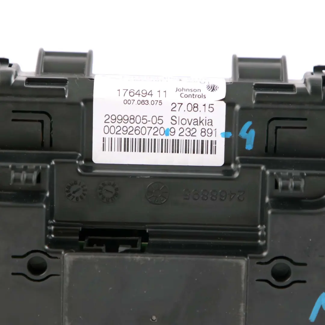 BMW F20 F21 F22 Diesel Instrument Cluster Speedo Clocks Unit Manual - SKU rhd-9382145 - Part number 9382145