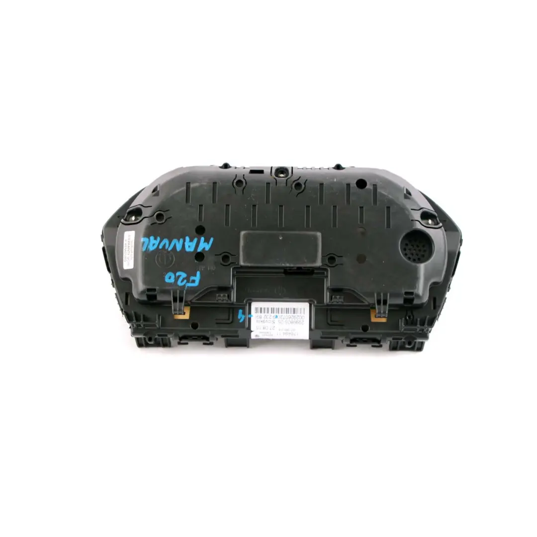BMW F20 F21 F22 Diesel Instrument Cluster Speedo Clocks Unit Manual - SKU rhd-9382145 - Part number 9382145