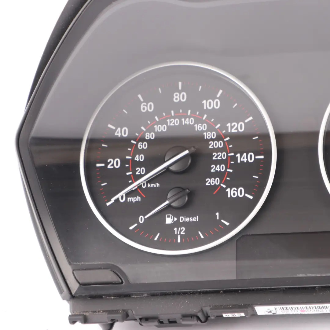  Instrument Cluster BMW F20 F21 F22 Diesel Speedo Clocks Meter Manual - SKU rhd-9382160 - Part number 9382160